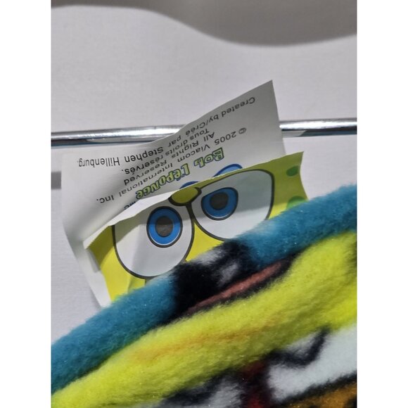 SpongeBob Fleece Pillow Case 18X18” Vintage 2005 Viacom International - Picture 4 of 10